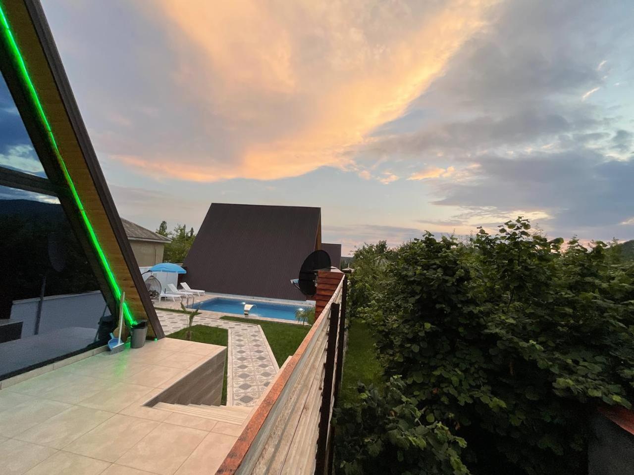 3Gozel Aframe Villa Габала Экстерьер фото