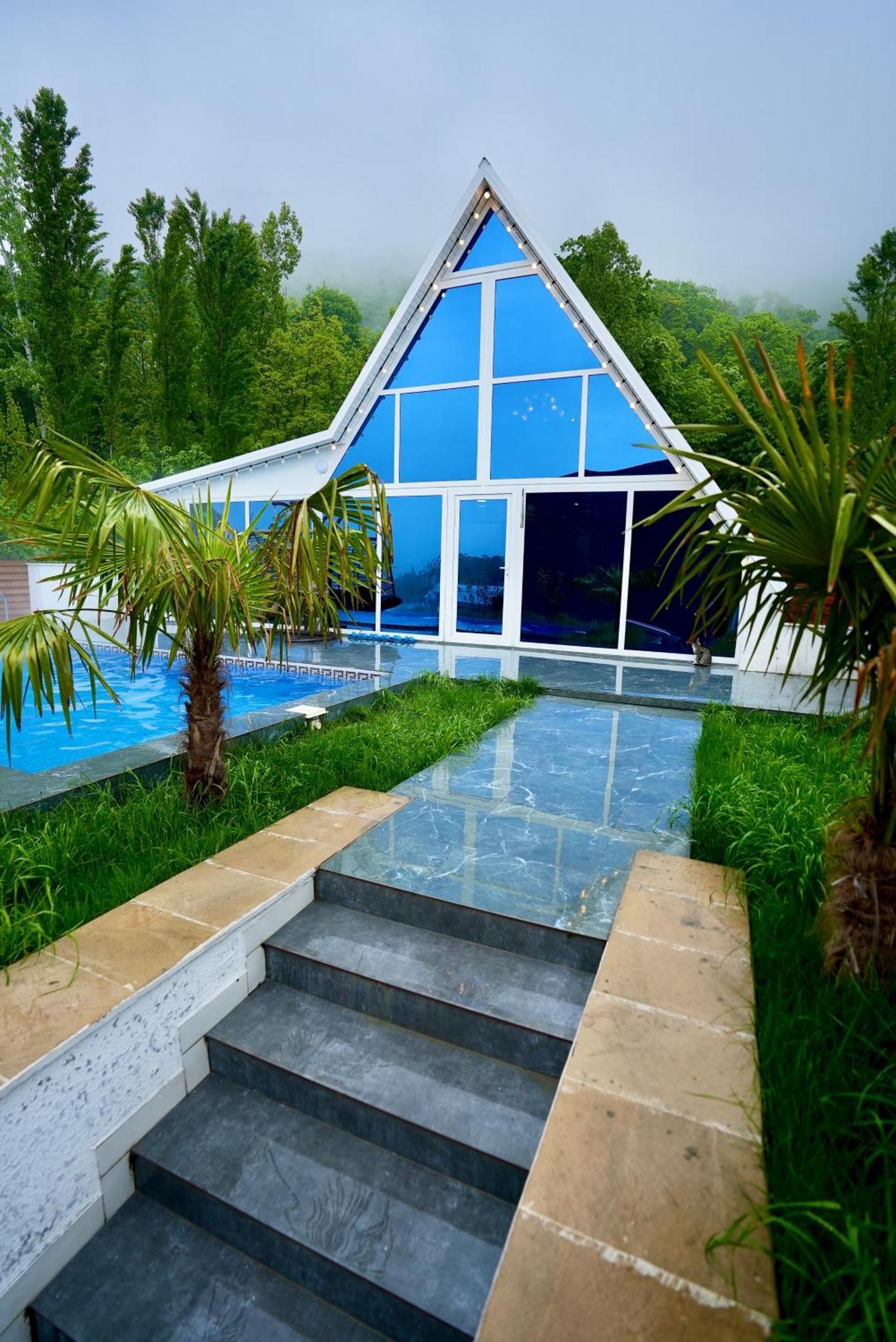 3Gozel Aframe Villa Габала Экстерьер фото
