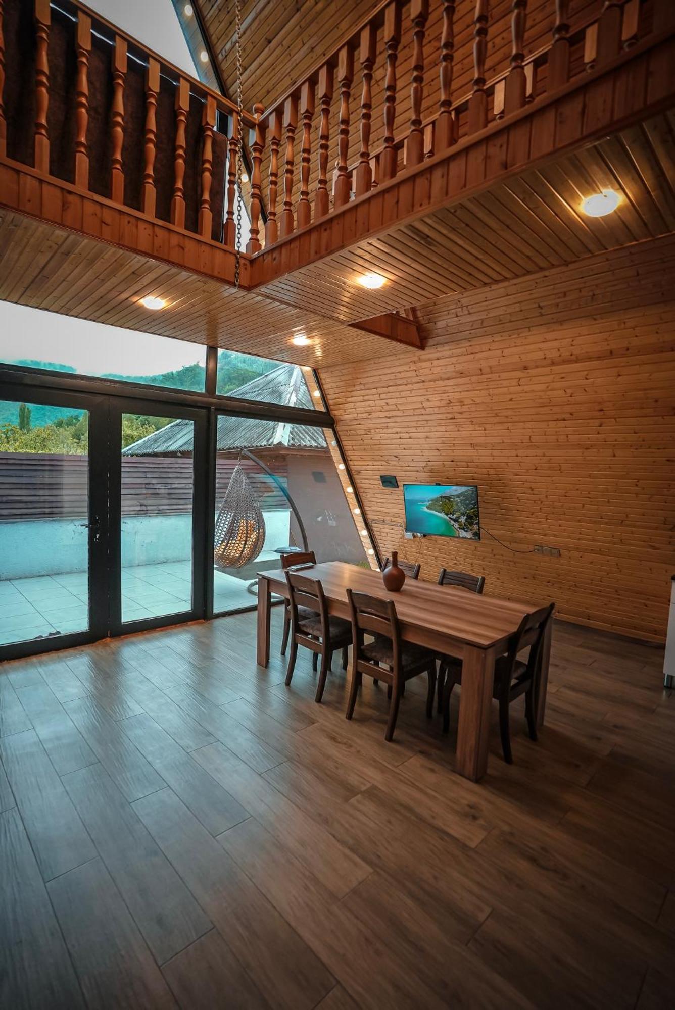3Gozel Aframe Villa Габала Экстерьер фото