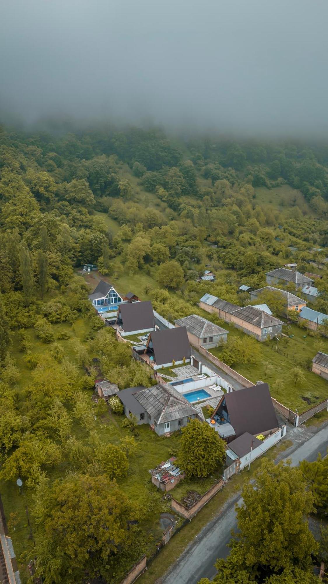 3Gozel Aframe Villa Габала Экстерьер фото